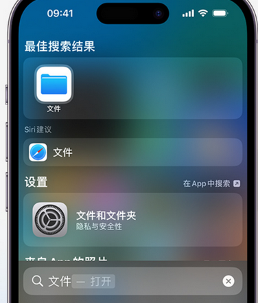 两当apple维修中心分享iPhone文件应用中存储和找到下载文件 