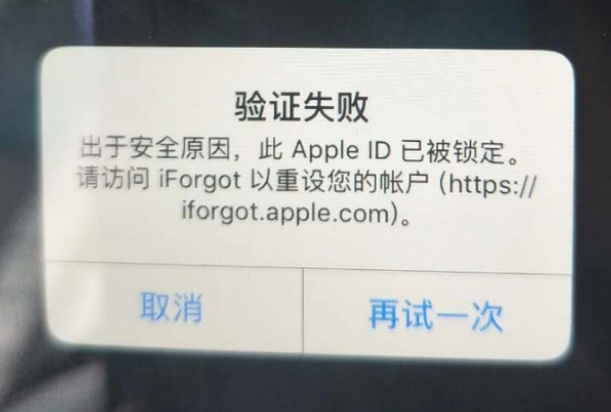 两当iPhone维修分享iPhone上正常登录或使用AppleID怎么办 